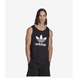 Adidas Originals Adicolor Classics Trefoil Men's Tank Top Black Size XS